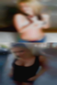 Blonde highlited naked girls of hair.