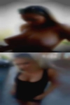 Naked woman rear ends black